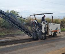 Fresagem de rodovias estaduais