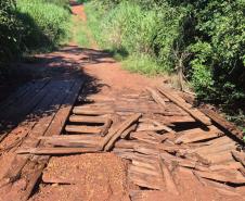 Ponte sobre o Córrego Burim
