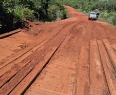 Ponte sobre o Córrego Sarandi - Estrada Sarandi