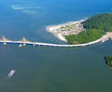 Ponte de Guaratuba chega a 91%