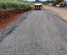 PR-560 melhorias no taper em trevo rodoviário