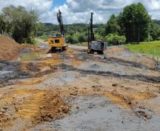 Duplicação da PRC-466 entre Turvo e Palmeirinha chega a 18,07%