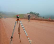 PR-092 em Doutor Ulysses obra de pavimentação