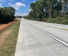 PR-151 whitetopping entre Ponta Grossa e Palmeira chega a 35%