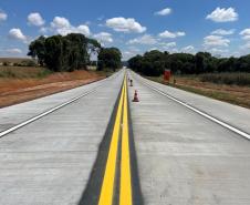 PR-151 whitetopping entre Ponta Grossa e Palmeira chega a 35%