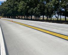 PR-151 whitetopping entre Ponta Grossa e Palmeira chega a 35%