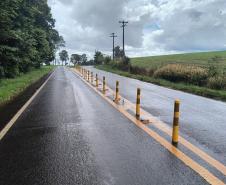 PR-281 reforço da sinalização entre São João e São Jorge d'Oeste