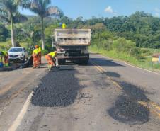 PR-424 Salto do Itararé a Siqueira Campos, serviços do ProMAC