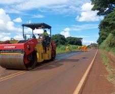 PR-439 conservação do pavimento entre Ribeirão do Pinhal e Santo Antônio da Platina
