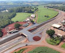 PR-445 novo viaduto de acesso a Lerroville