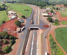 PR-445 novo viaduto de acesso a Lerroville
