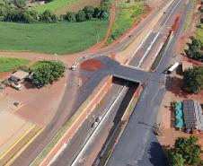 PR-445 novo viaduto de acesso a Lerroville