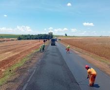 PR-538 entre Pérola d'Oeste e São Valério (Planalto)