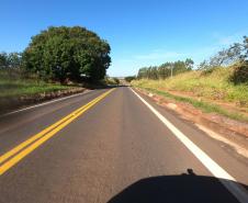 PR-542 em Colorado, trecho que será estudo em projeto de restauração e ampliação