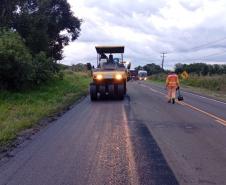 PR-662 serviços de conservação em Foz do Jordão
