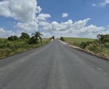 Pavimentação da PR-990 em Rebouças