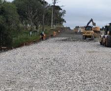PRC-466 duplicação em concreto entre Turvo e Palmeirinha