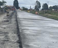 PRC-466 duplicação em concreto entre Turvo e Palmeirinha