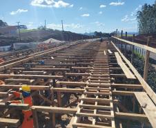 PRC-466 duplicação em concreto entre Pitanga e Turvo - Viaduto PR-456