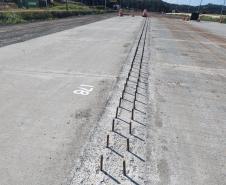 PRC-466 duplicação em concreto entre Pitanga e Turvo - barreira de concreto New Jersey