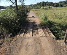 Ponte 13 de junho em Manoel Ribas