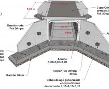 Nova ponte 13 de junho em Manoel Ribas - projeto geométrico