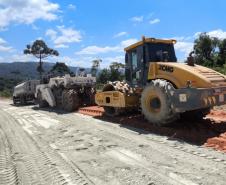 PR-092 Doutor Ulysses execução de solo-cimento