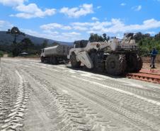 PR-092 Doutor Ulysses execução de solo-cimento