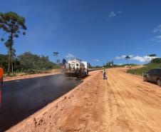 PR-092 Doutor Ulysses execução de solo-cimento