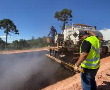 PR-092 Doutor Ulysses execução de solo-cimento