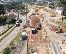 Construção de novo viaduto na PR-151 em Palmeira