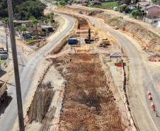 Construção de novo viaduto na PR-151 em Palmeira