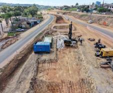 Construção de novo viaduto na PR-151 em Palmeira