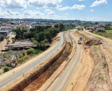 Construção de novo viaduto na PR-151 em Palmeira