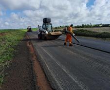PR-218 serviços do ProMAC entre PR-218 entre Santo Antônio do Paraíso e São Sebastião da Amoreira