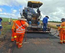 PR-218 serviços do ProMAC entre PR-218 entre Santo Antônio do Paraíso e São Sebastião da Amoreira