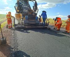 PR-218 serviços do ProMAC entre PR-218 entre Santo Antônio do Paraíso e São Sebastião da Amoreira