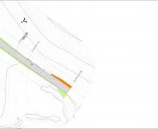 PR-436 em Ribeirão do Pinhal - final do trecho do projeto geométrico