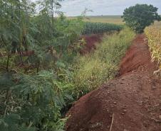 PR-552 erosão próximo a Ourizona