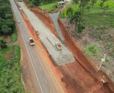 PRC-466 duplicação em concreto entre Pitanga e Turvo