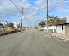 PR-412 duplicação entre Matinhos e Praia de Leste - sub-base do pavimento