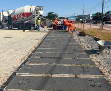 PR-412 duplicação entre Matinhos e Praia de Leste - implantação de drenagem
