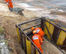 PR-412 duplicação entre Matinhos e Praia de Leste - implantação de drenagem
