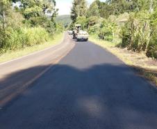 PR-446 entre União da Vitória e Porto Vitória