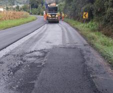 PR-446 entre União da Vitória e Porto Vitória