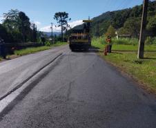 PR-446 entre União da Vitória e Porto Vitória