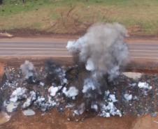 PRC-466 detonação de rochas em Turvo