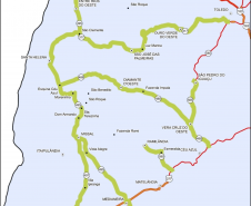Mapa do lote 33 do ProMAC