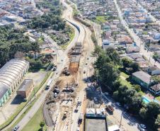 PR-151 novo viaduto em Palmeira