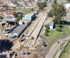 PR-151 novo viaduto em Palmeira
